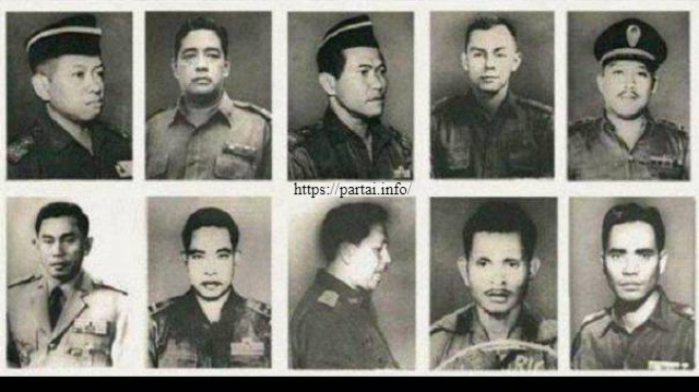 Usia dan Pangkat 10 Pahlawan Revolusi Korban G30S